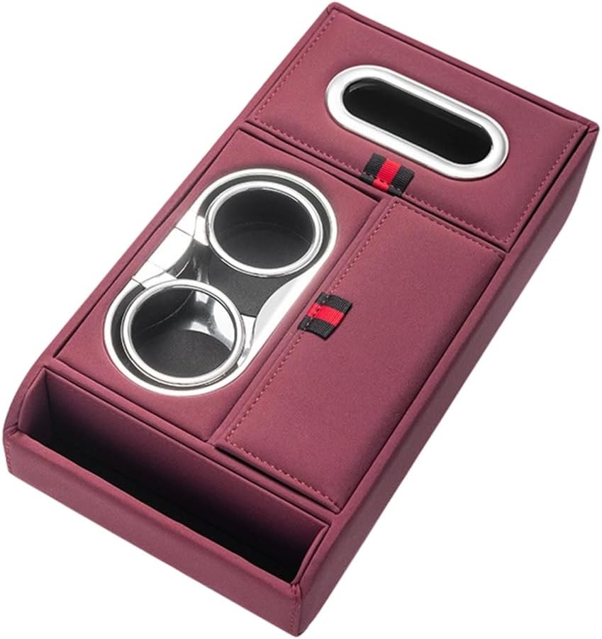 Lavishness Vehicle Comfort Planner Storage Boxes With Constructed In Cup Possessors Phone Slot And Secret Fasteners For Best Cars Interior Organization