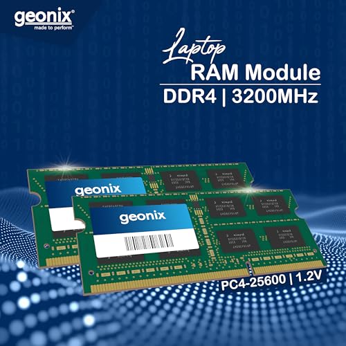 Image of Geonix 16GB DDR4 Laptop RAM 3200 Mhz, 5 Years Warranty