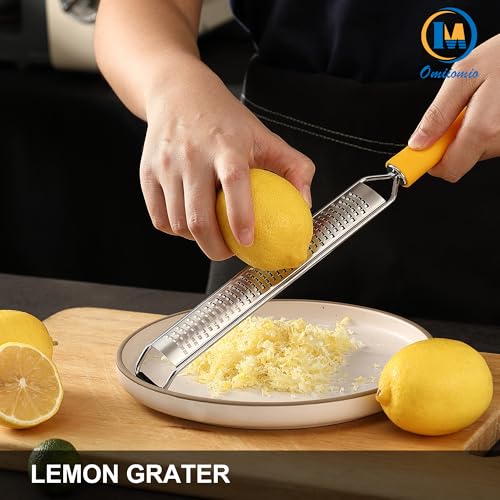 Lemon-Zester-Heavy-Duty-Cheese-Grater-Vegetable-Grater--Parmesan-Cheese-Lemon-Garlic-Nutmeg-Chocolate-Fruits-Vegetables-Ginger-Grater-Cheese-Shredder-Stainless-Steel-Grater