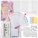 ♥ Vielseitiger Budget planner: Mit den Budgetblättern können Sie Ihr Budget und Ihre Ausgaben jederzeit im Auge behalten. Der Ringordner eignet sich zum Aufbewahren von Bargeld, Rechnungen, Schecks, Briefmarken, Postkarten, Kreditkarten usw. Mit den mitgelieferten Etikettenaufklebern können Sie jede Ordnertasche für eine einfache Organisation und schnelle Suche markieren und sortieren.