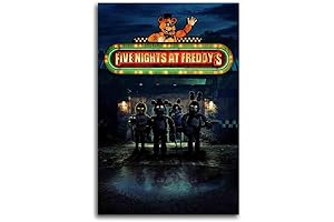 FNAF Movie Poster: Ultimate Freddy Krueger Wall Art for Horror Fans