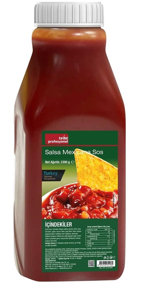 その他 salsa Tada Profesyonel Salsa & Mexicano Sos 2,1 L : Amazon.com.tr: Gıda