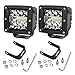 3 Inch Led Pod Light Bar - BEAMCORN 39W 13000LM Cube Driving Fog Light Square Combo Spot Flood Lights for Offroad Trucks ATV UTV SUV Pickup 2 of Pack