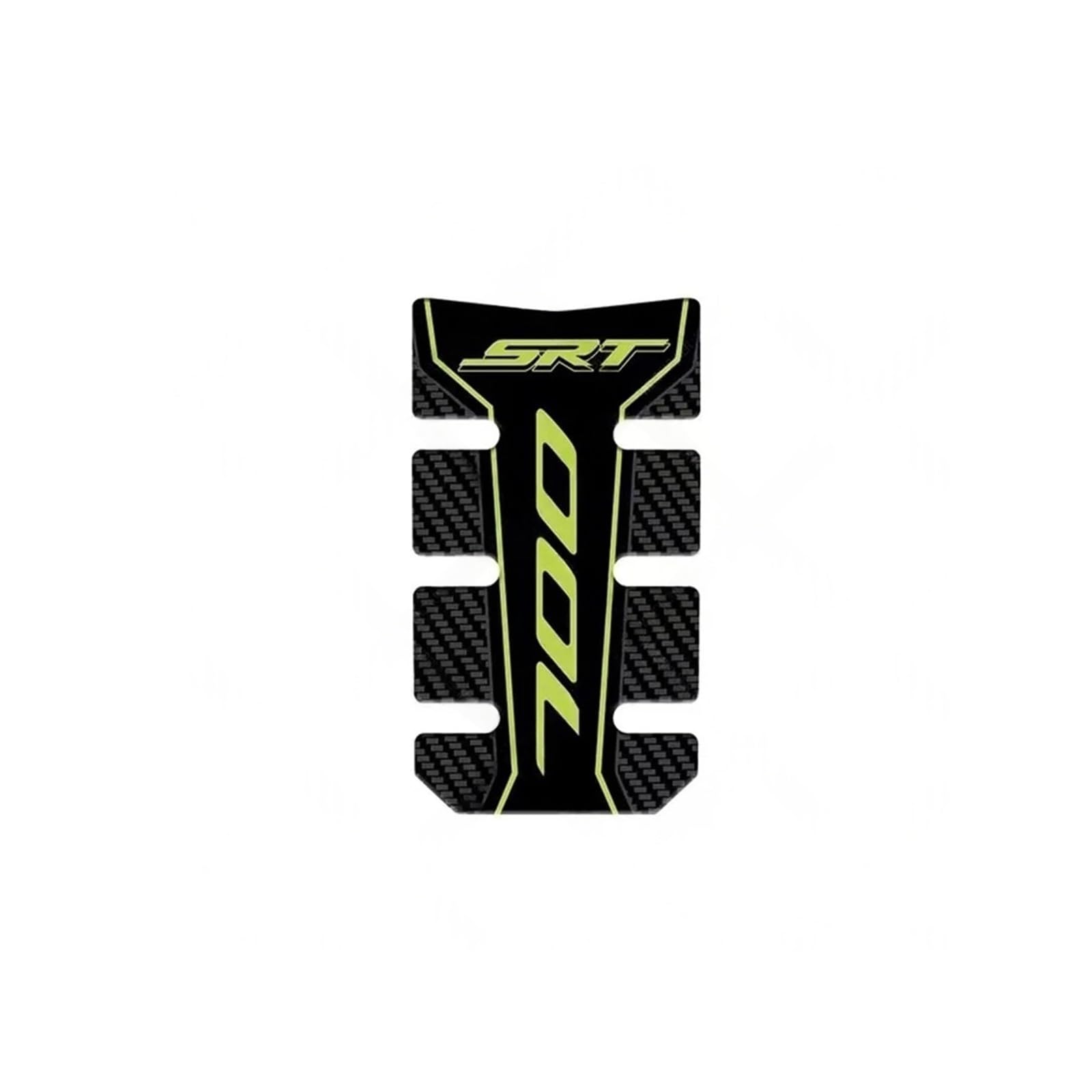 Pljgdvbx One Color Motorcycle Gas Tank Sticker For Qj Srt 700 X Motorcycle Accessories Protective Tank Pad Stickers Kit General Purpose Replacement Generic Universal