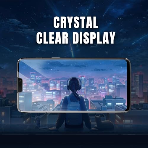 Image of Supershieldz NeoGuard HD+ Tempered Glass Screen Protector Guard for OnePlus 6, 9H Hardness, Edge-to-Edge, Military Grade Protection, Easy Installation Kit