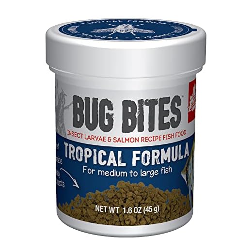 Fluval Bug Bites Tropical Fish Food, 1.59 oz.