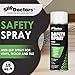 SlipDoctors Safety Spray - Clear Fine-Textured Non-Slip Spray - Barefoot & Dog Paw Friendly Anti-Slip for Wood, Vinyl, Laminate & Tile