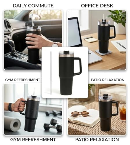 Image of 1200ml Stainless Steel Vacuum Insulated Tumbler | Travel Water Cup