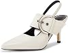 Coutgo Zapatos de Tacón con Tira para Mujer 1