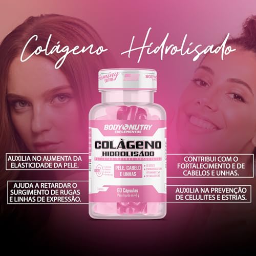 Kit Vitaminas e Minerais Feminy Pote 60 Capsulas com Boro, Magnésio, Zinco, Niacina, Cálcio, Vitamin