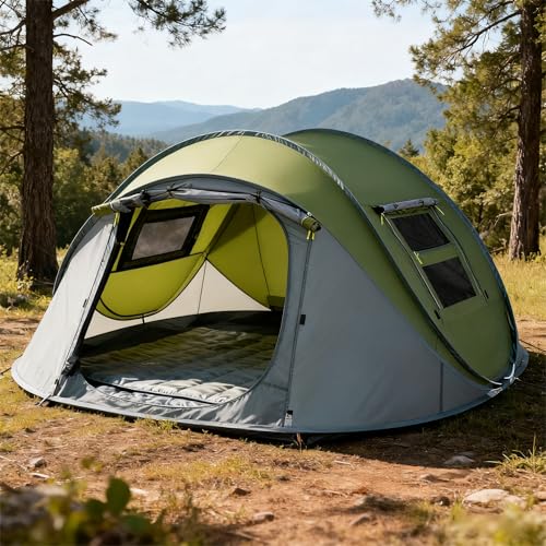 Carpa de camping 4 personas FAB BASED impermeable y fácil montaje miniatura 1
