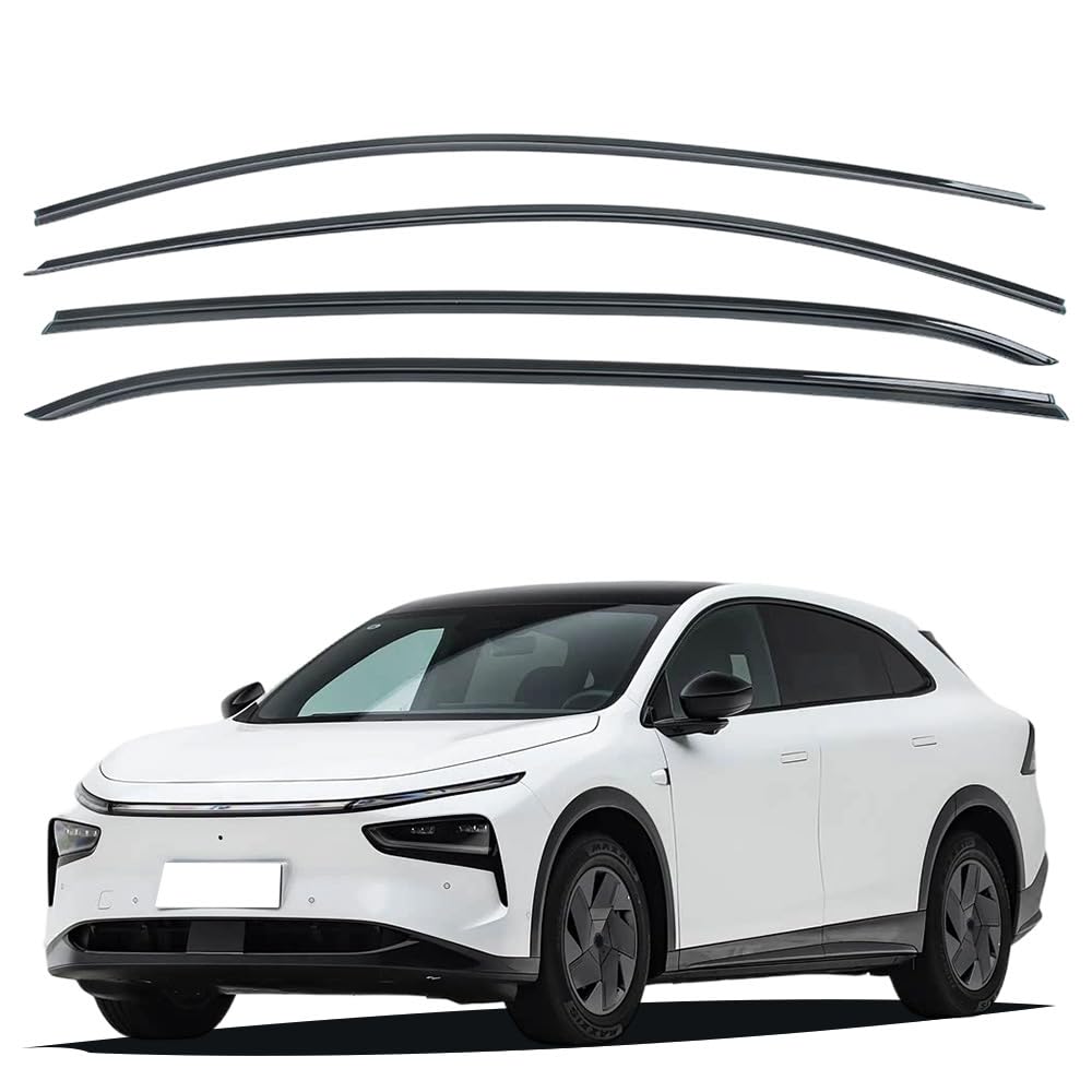 nwsplmy Wind Deflectors for Xiaopeng G7 2025, Rain Guards Window Visors, 4-Piece, Protects Against Fading & Cracks