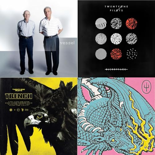 Vessel - Blurryface - Trench - Scaled And Icy - Twenty One Pilots Greatest Hits 4 CD Studio Album Bundling