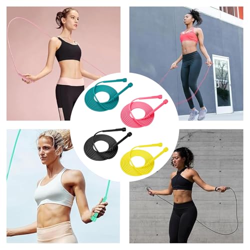 Cuerda de saltar para crossfit y cardio con mangos antideslizantes 7