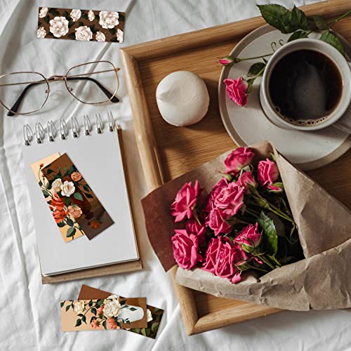 10 Pcs Vintage Rose Bookmarks, 10 Styles Page Markers For Women And Girls, Bookmarks With Beautiful Flower Patterns For Kids, Students, Reading Lovers, Teachers, School, Home #TOP3