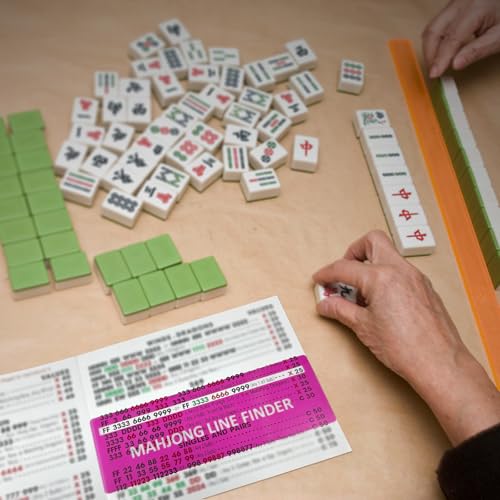 4Pack Mahjong Line Finder, Mahjong Line Reader, Mahjong Card Guide miniatura 5