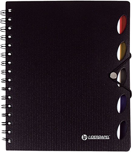 Preisvergleich Produktbild Liderpapel Collegeblock Executive - schwarz, kariert, 100 Bl