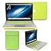 GMYLE(R) Neon Yellow 4 in 1 Frosted Matte Hard Case Cover - Soft Sleeve Bag and Silicon Keyboard Protector - Screen Protector - for MacBook Pro 13 inch (Model: A1278) (not fit for 13 Macbook Pro with Retina display)