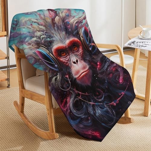 Manta de franela Gorilla multiusos 140x180 para sillón cuatro estaciones 5