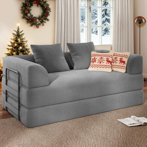 Cloud Boneless Convertible Floor Sofa Bed, 70