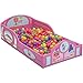 Trolls World Tour Plastic Sleep and Play Toddler Bed with Attached Guardrails by Delta Children