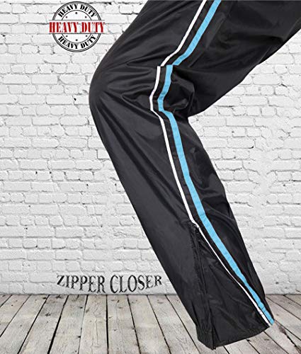 RAD Sweat Suit Sauna Exercise Tracksuit Fitness Weight Loss Slimming Boxing Gym Belt (Blue, 6XL)