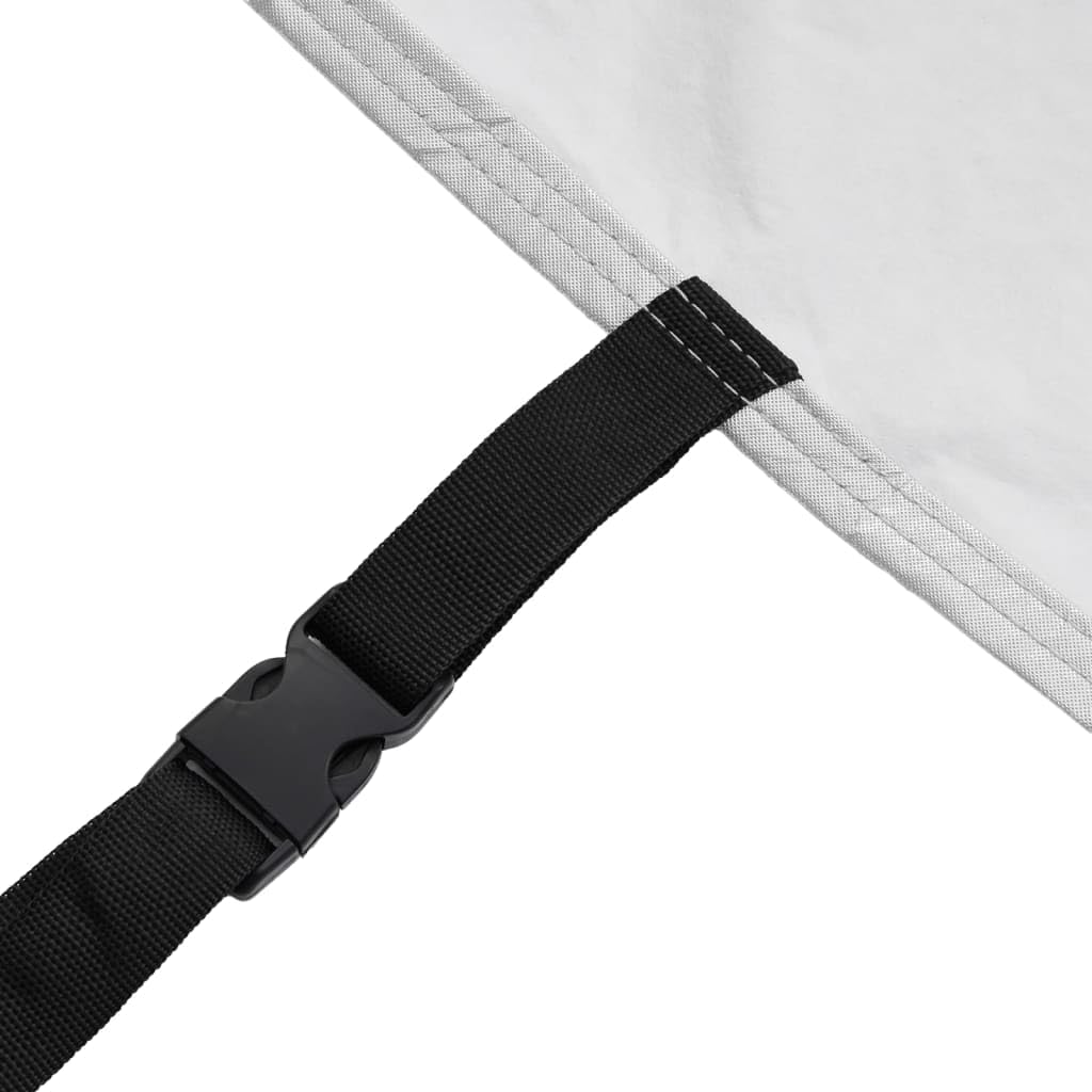 Funda de coche para sedán XXL con correa de hebilla, lona de poliéster transpirable, impermeable y resistente a los rayos UV, impermeable, para verano, invierno