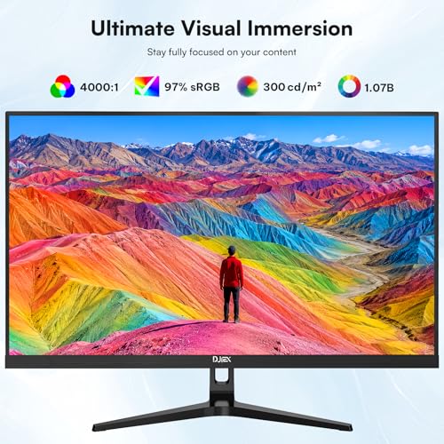 Image of 32 Inch 4K Computer Monitor, UHD 3840 * 2160P, 60HZ, 4000:1 Contrast Ratio, 97% sRGB, FreeSync, Eyecare, IPS Panel, Compatible with Wall Mounting, Ideal for Business & Office