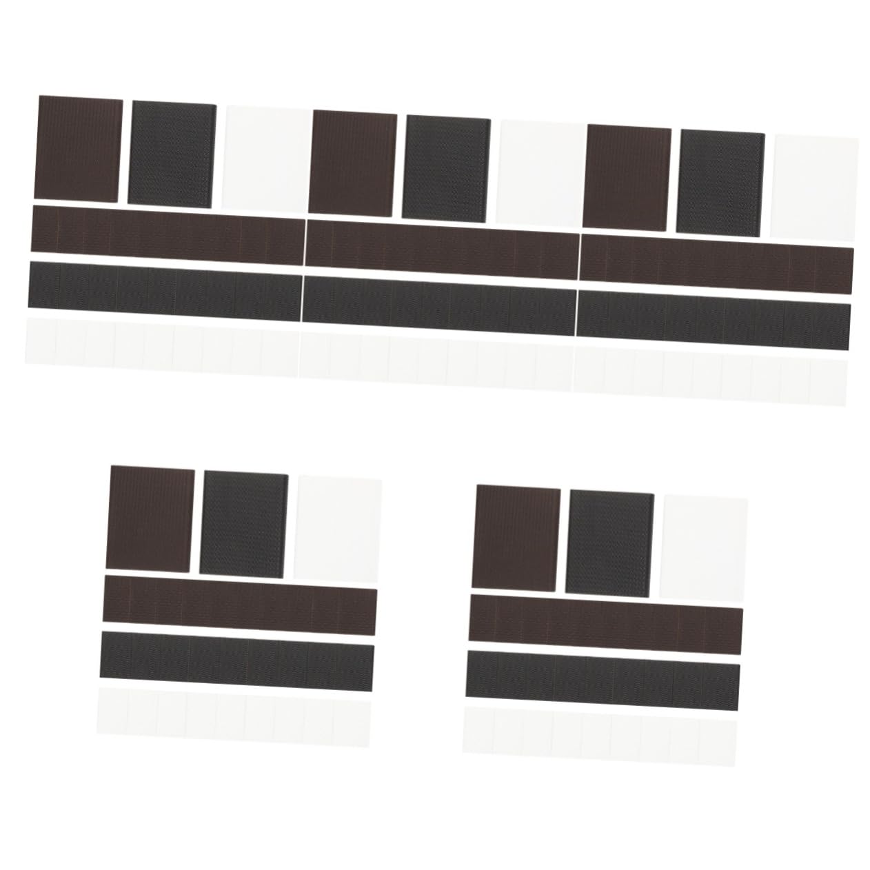 NUOBESTY 5 Set Guarnizione Per Porte E Finestre Box Auto Doppio Perdere Guarnizione Porta Esterna Striscia Telaio Sigilla Dell'angolo Della Porta Esterna Guarnizioni Per Porte Pu 30 Pezzi*5