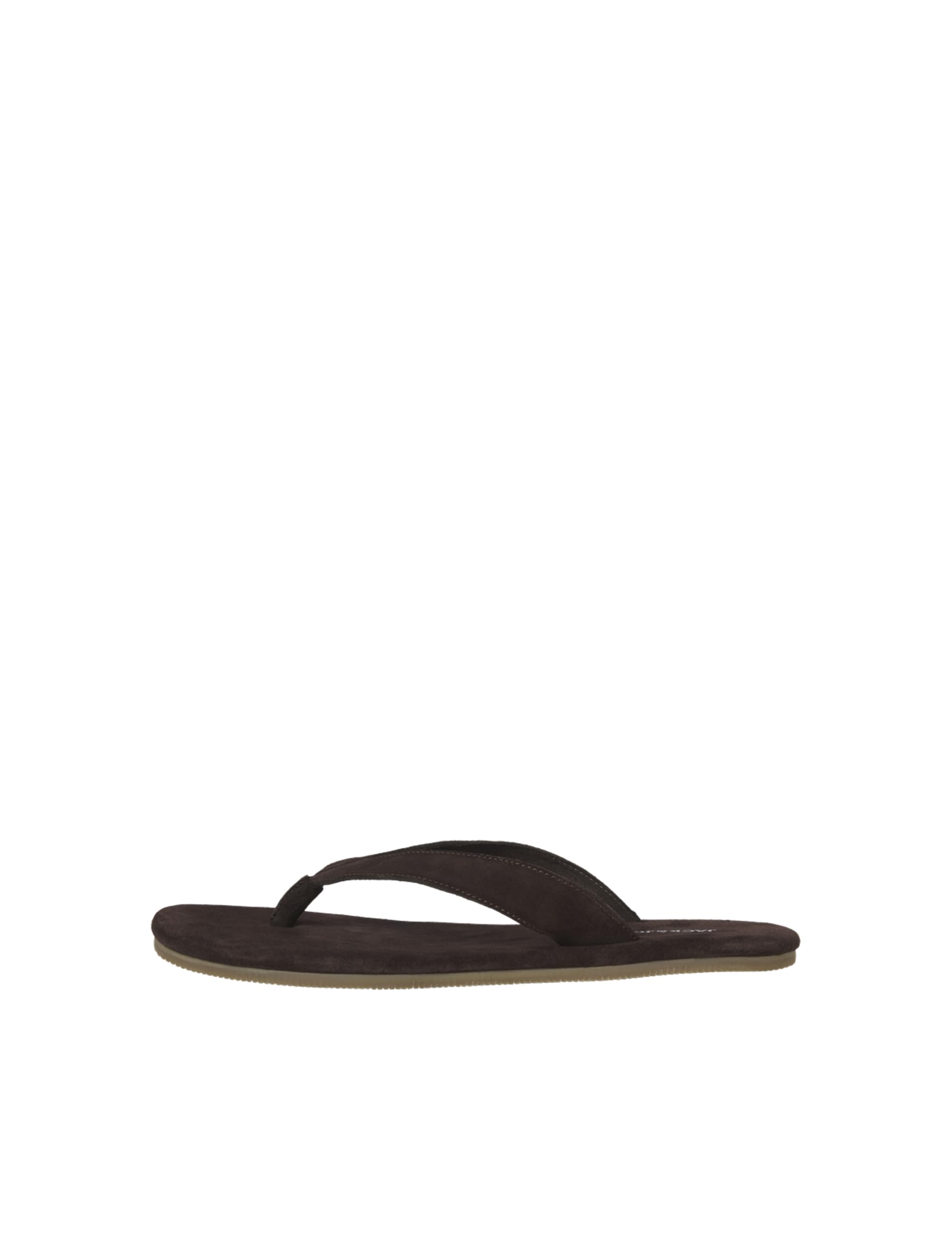 JACK & JONES Flipflop, Jfwsuede Men's Flip Flops, Java, 45 EU