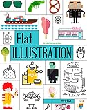 Flat Illustration (English and Spanish Edition)