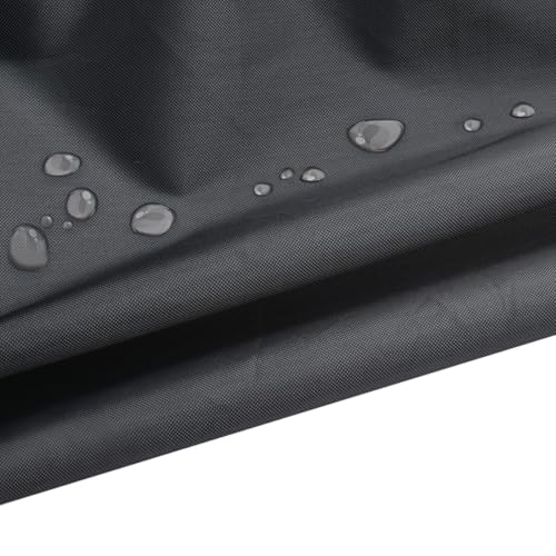 Housse pour machine à gazon facile à ranger coupe-vent