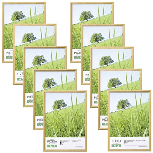 Amazon | ハクバ HAKUBA 木製 額縁 ピクスリア [A3サイズ ナチュラル