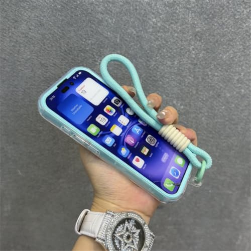 Coque iPhone 15/16 Pro Max transparente double couche antichute