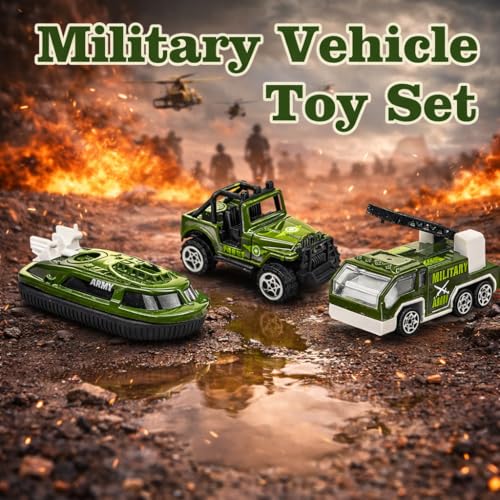 Image of Toy Car For Kids Diecast Metal Fire Engine Toy, 1:64 Scale | Free Wheel, Mini Model, Realistic Design, Durable Alloy Emergency Truck, For Kids Boys & Girls Play & Collection