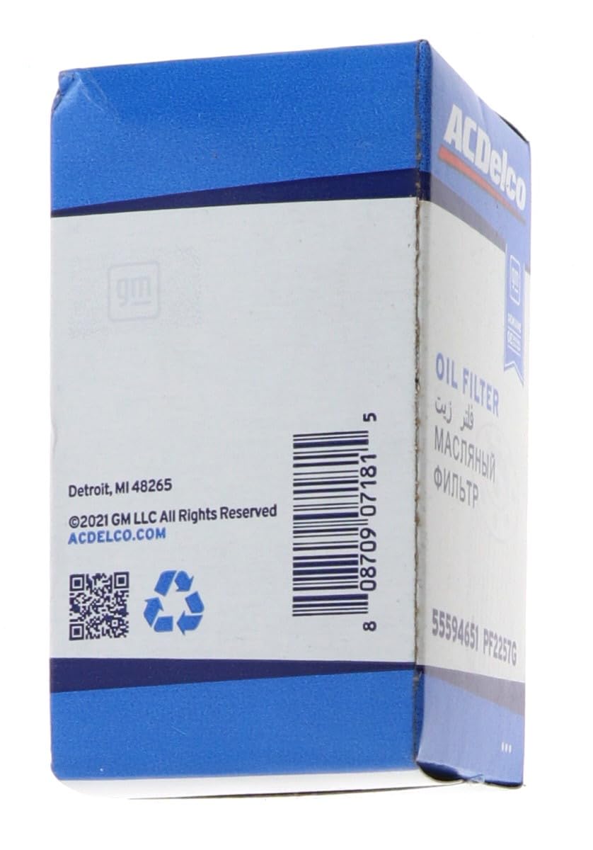 Amazon.com: General Motors 55594651, Engine Oil Filter : Automotive