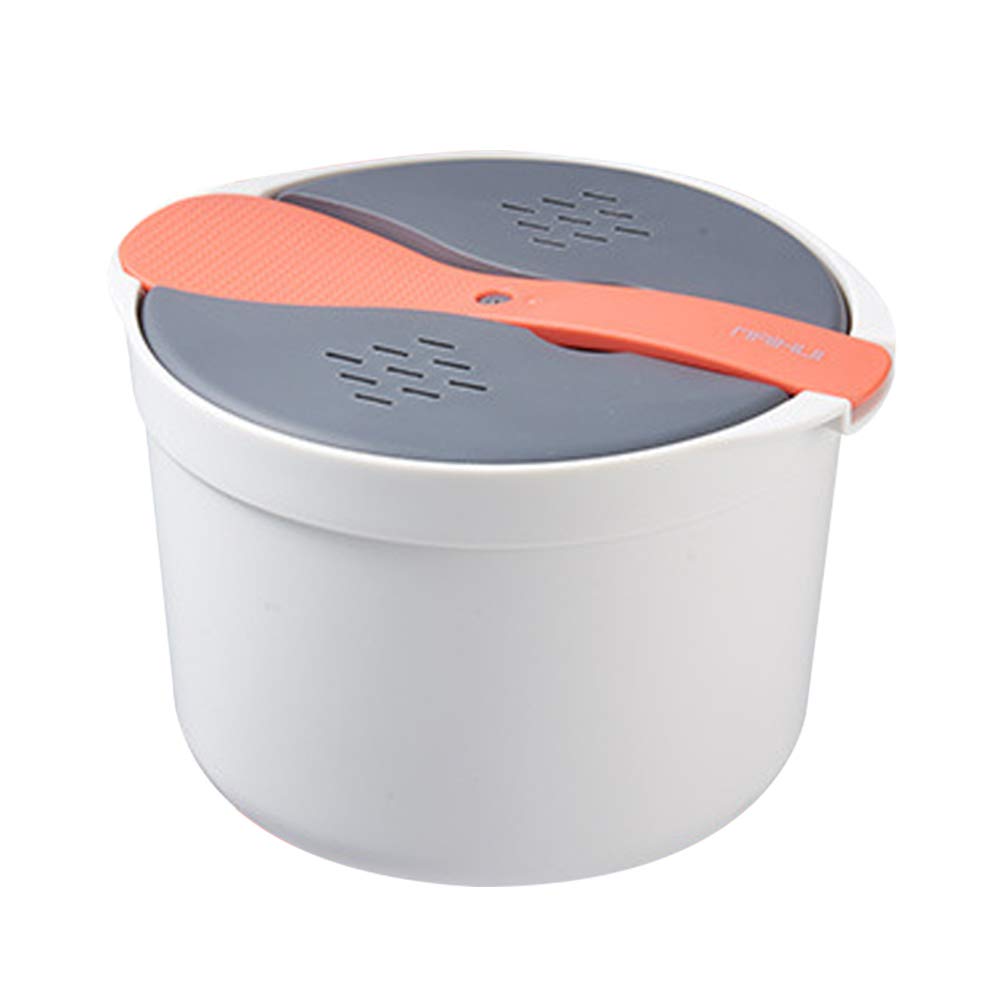 Amazon | 電子レンジ炊飯器、蒸し炊飯器、フィルター蓋付き、素早く