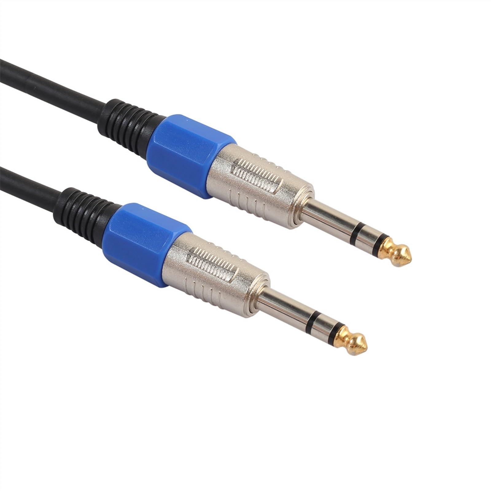 Cables para instrumentos Cable De Estéreo Macho A Macho Para Guitarra Eléctrica Color Negro(20m)