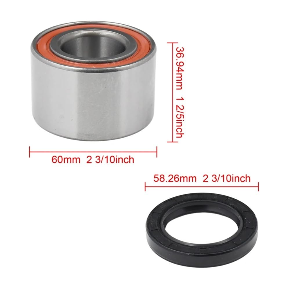 Roulement colonne direction Kit De Roulements Roue 293350040 293250246 Pour Can-Am Pour Outlander 330 400 500 650 800 1000 Pour Renegade