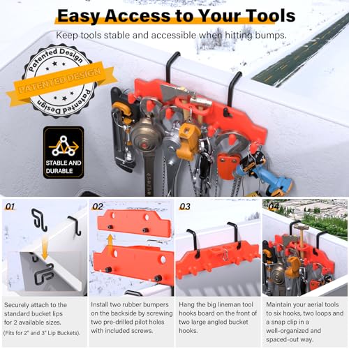 Lineman Tool Board with 720lb Capacity