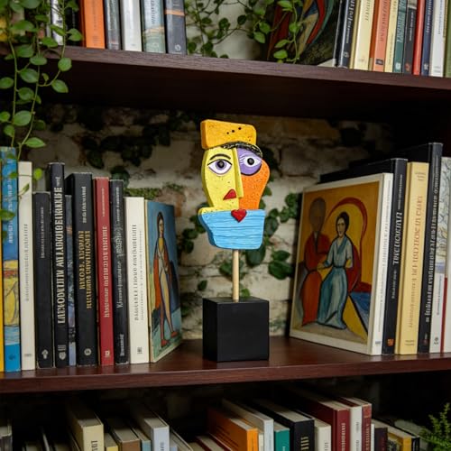 Estatua abstracta moderna artesanal para decoración miniatura 3