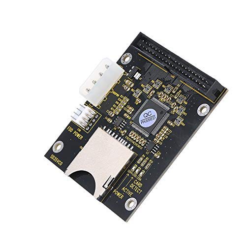 bosnyyds 5V SD Memory Card to IDE 3.5in 40 Pin Driver Driver Placa Riser Card SD para ATA IDE Adapta