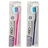 PRO-SYS®Adult Soft Toothbrush, Made with StaClean Dupont Bristles, Pack of 2