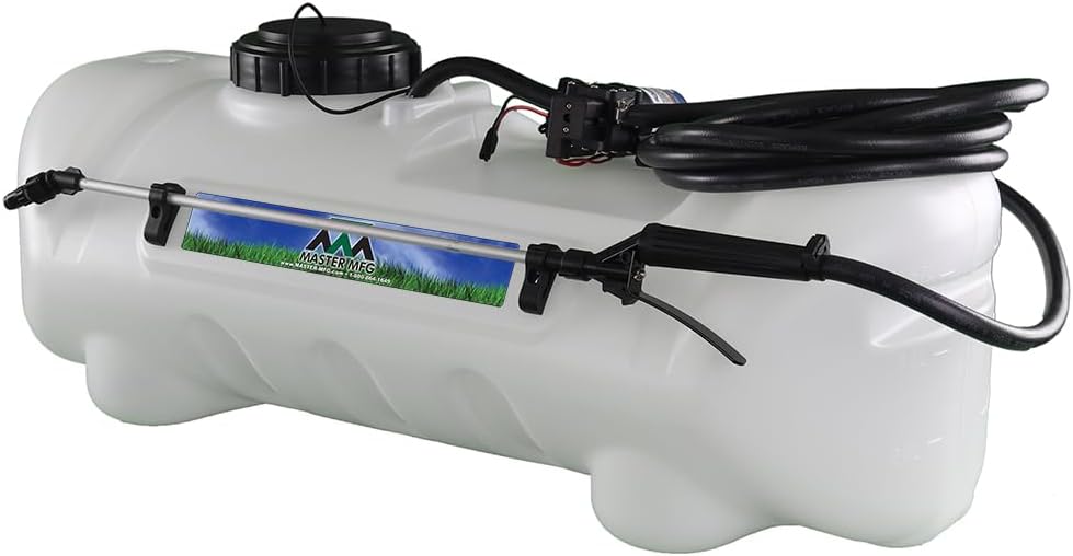 Master Mfg 15-Gallon UTV & ATV Spot Sprayer - 1.0GPM, 40PSI Max