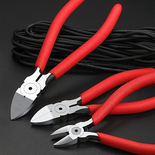 Wire Flush Cutters 6-Inch Ultra Sharp & Powerful Side Cutter Clippers Wire Snips For Crafting, Floral, Jewelry Making, Electrical & Any Clean Cut Needs #TOP4