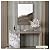 NovaGrid Panel 2PCS 3D Groove Texture Panel Sound Insulation Flat Noodles Wall Panel Solid Core Design, Suitable for Interior Decoration 5.2 inches x 0.34 inches (Driftwood Grey)