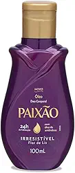 Paixão Óleo Corporal Irresistível Flor De Lis Com Ação Desodorante 100Ml