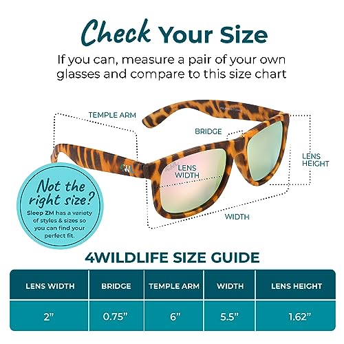 Image of Sleep ZM WildLife Themed Sunglasses to Save Animals