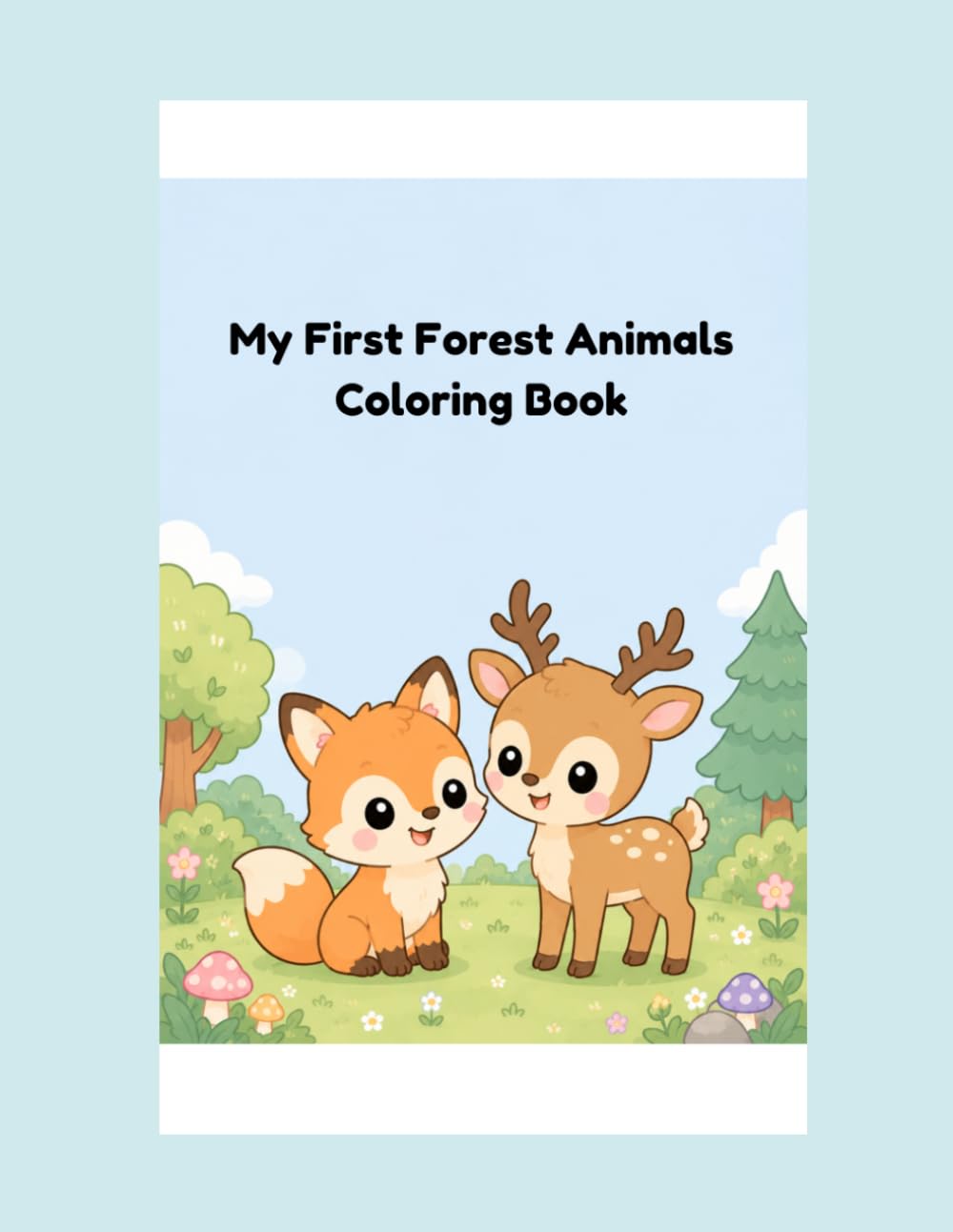My First Forest Coloring Book (My First Animals Coloring Book Series)