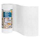 Picture of EasyLiner Select Grip Shelf Liner - Easy to Install & Cut to Fit - Non Slip, Non Adhesive, Drawer Shelf & Cabinet Liner for Kitchen, Bathroom, Pantry Cupboards - 12in. x 24ft. - White
